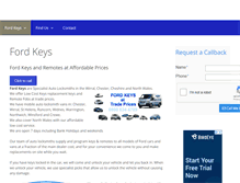 Tablet Screenshot of fordkeys.co.uk